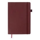 Книга записная Buromax Brief 96 листов А5 в клеточку темно-красный 96 листов (BM.295104-13)