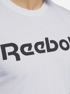Koszulka męska bawełniana Reebok Gs Reebok Linear Rea 100038781 S Biała (4062051838335) - obraz 3