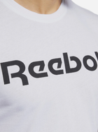 Футболка бавовняна довга чоловіча Reebok Gs Reebok Linear Rea 100038781 L Біла (4062051838441) - зображення 3