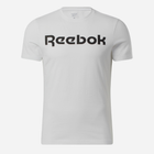 Koszulka męska bawełniana Reebok Gs Reebok Linear Rea 100038781 2XL Biała (4062051838458) - obraz 5
