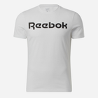 Koszulka męska bawełniana Reebok Gs Reebok Linear Rea 100038781 2XL Biała (4062051838458) - obraz 5