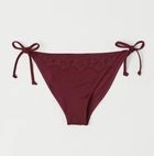 Нижняя часть купальника женская H&M 0721990_борд_03 40 Бордовая (KAY2000001306833)
