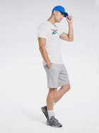 Футболка бавовняна довга чоловіча Reebok Gs Vector Tee 100065058 S Біла (4066751166231) - зображення 3