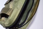 Подсумок тактический утилитарный сумка Органайзер с системой Molle молли Олива - изображение 3