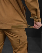 Тактичний костюм 3в1 штани+убакс+куртка весна/літо 2XL койот (85647) - зображення 8