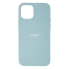 Чехол для Apple iPhone 12/12 Pro Silicone Case Full Size (AA) Series Turquoise