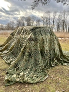 Маскировочная сетка 4х6м для автомобиля, пикапа, внедорожника и техники "Листья зелёные №1" - изображение 10