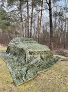 Маскировочная сетка 3х6м для автомобиля, пикапа, внедорожника и техники "Листья зелёные №1" - изображение 11