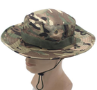 Тактичний Панама Мультикам тактичний капелюх, армійська камуфляжна Військова ЗСУ - зображення 1