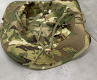 Тактичний Панама Мультикам тактичний капелюх, армійська камуфляжна Військова ЗСУ - зображення 4