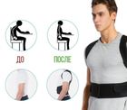 Розумний коректор постави Spine Back pain need help грудопоперековий ортопедичний корсет XL - зображення 4