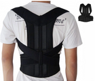Розумний коректор постави Spine Back pain need help грудопоперековий ортопедичний корсет XL - зображення 9