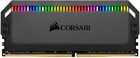 Pamięć RAM Corsair DDR4-3600 65536MB PC4-28800 (Kit of 4x16384) Dominator Platinum RGB Black (CMT64GX4M4Z3600C16) - obraz 3
