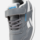 Buty sportowe chłopięce na rzepy Reebok Royal Cl Jog 100075173 24.5 Szare (1200143261781) - obraz 6