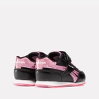 Buty sportowe dziecięce dla dziewczynki na rzepy Reebok Royal Cl Jog 100075178 22.5 Czarne (1200143262276) - obraz 3