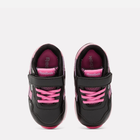 Buty sportowe dziecięce dla dziewczynki na rzepy Reebok Royal Cl Jog 100075178 22.5 Czarne (1200143262276) - obraz 4