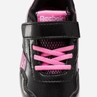 Buty sportowe dziecięce dla dziewczynki na rzepy Reebok Royal Cl Jog 100075178 26 Czarne (1200143262337) - obraz 7