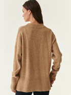 Sweter damski luźny długi Tatuum KASZMANI T2222.091 M Beżowy (5900142184390) - obraz 2