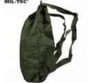 Рюкзак сумка водонепроникний складний Mil-Tec ROLL UP 10 л Olive 14049001 - зображення 6