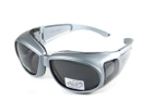 Очки защитные с уплотнителем Global Vision Outfitter Metallic (gray) Anti-Fog, серые - изображение 1