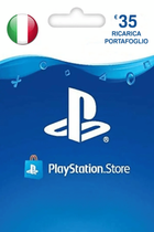PSN Card 35 EUR | Playstation Network Italy (ключ активації)
