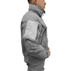 Тактична куртка GRAD PCU level 5 neoflex сіра M-Long - изображение 4