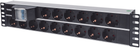 Listwa zasilająca Intellinet 19" 2U Rackmount PDU 15 gniazd 3 m Czarny (766623714051) - obraz 2