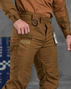 Стрейчові тактичні штани Tactical 7.62 coyot XL - зображення 6