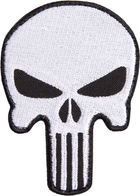 Шеврон нашивка на липучці IDEIA Череп Каратель Punisher, вишитий патч 6.5х9 см (2200004291758) - зображення 1