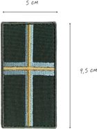 Набір шевронів 5 шт на липучці IDEIA Капелан, вишитий патч (2200004313184) - зображення 6