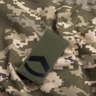 Шеврон нашивка на липучке IDEIA погон звания ВСУ Штаб сержант, вышитый патч 5х10 см (2200004301952) - изображение 3