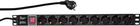 Мережевий фільтр Logilink PDU9C02 9 розеток 2 м Black (PDU9C02) - зображення 1