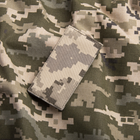 Шеврон нашивка на липучке IDEIA погон звания Солдат пиксель, вышитый патч 5х10 см (2200004295589) - изображение 3