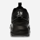 Sneakersy damskie na wysokiej platformie Steve Madden Spectator SM11002961 38 Czarne (8720857314779) - obraz 5