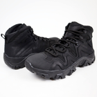 Кожаные тактические ботинки OKSY TACTICAL Black летние (сетка) 44 размер - изображение 3