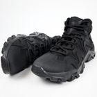 Шкіряні тактичні черевики OKSY TACTICAL Black літні (сітка) 42 розмір - зображення 7