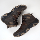 Шкіряні тактичні черевики OKSY TACTICAL Brown літні (сітка) 43 розмір - зображення 2