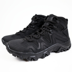 Кожаные тактические ботинки OKSY TACTICAL Black летние (сетка) 40 размер - изображение 7