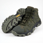 Шкіряні тактичні черевики OKSY TACTICAL Olive літні (сітка) 42 розмір - зображення 1