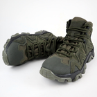Шкіряні тактичні черевики OKSY TACTICAL Olive літні (сітка) 40 розмір - зображення 4