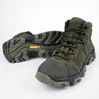 Кожаные тактические ботинки OKSY TACTICAL Olive летние (сетка) 40 размер - изображение 5