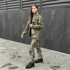 Куртка Pobedov Shadow Жіноча Військова з липучками Піксель XL OWku2 876XLpx - зображення 3