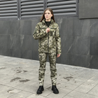 Куртка Pobedov Shadow Жіноча Військова з липучками Піксель XL OWku2 876XLpx - зображення 6
