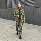 Куртка Pobedov Shadow Жіноча Військова з липучками Піксель 3XL OWku2 8763XLpx - зображення 4
