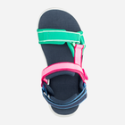 Дитячі спортивні сандалі для дівчинки Jack Wolfskin Seven Seas 3 K 4040061-1226 30 Синій/Зелений (4064993186031) - зображення 5