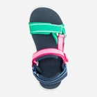 Дитячі спортивні сандалі для дівчинки Jack Wolfskin Seven Seas 3 K 4040061-1226 33 Синій/Зелений (4064993186062) - зображення 5