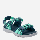 Дитячі спортивні сандалі для дівчинки Jack Wolfskin 2 In 1 Sandal K 4046421-1226 27 Синій/Зелений (4064993187953) - зображення 2