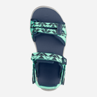 Дитячі спортивні сандалі для дівчинки Jack Wolfskin 2 In 1 Sandal K 4046421-1226 29 Синій/Зелений (4064993187977) - зображення 5