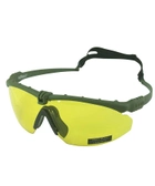 Окуляри тактичні KOMBAT UK Ranger Glasses Yellow Lenses - зображення 1