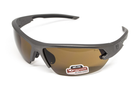 Захисні окуляри Venture Gear Tactical Semtex 2.0 Gun Metal (bronze) Anti-Fog, коричневі в оправі кольору "темний металік" - зображення 3